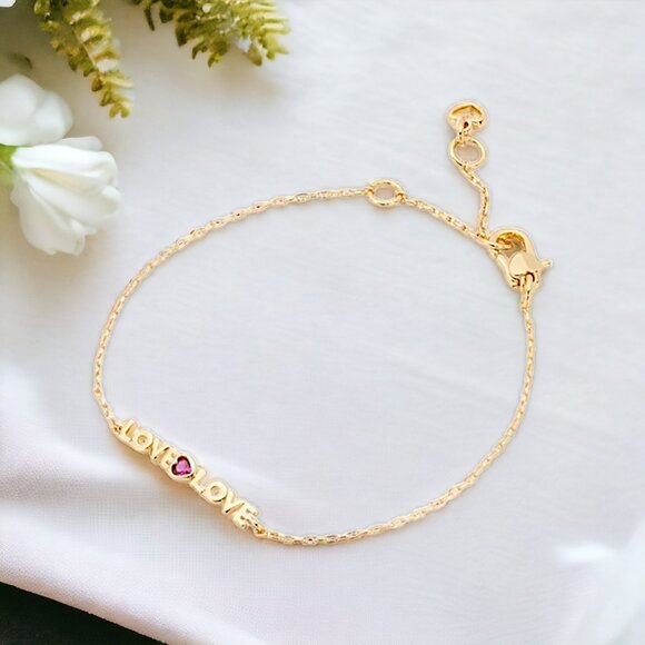 KATE SPADE CZ Love Bracelet - Picture 1 of 4